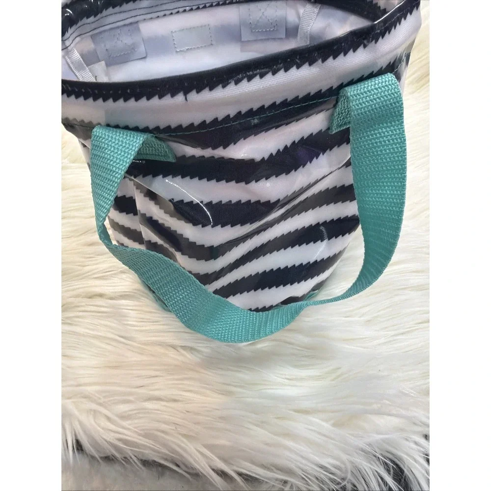 Thirty-One Round About Caddy Shower Beach Utility School Tools Tote Mesh Bottom